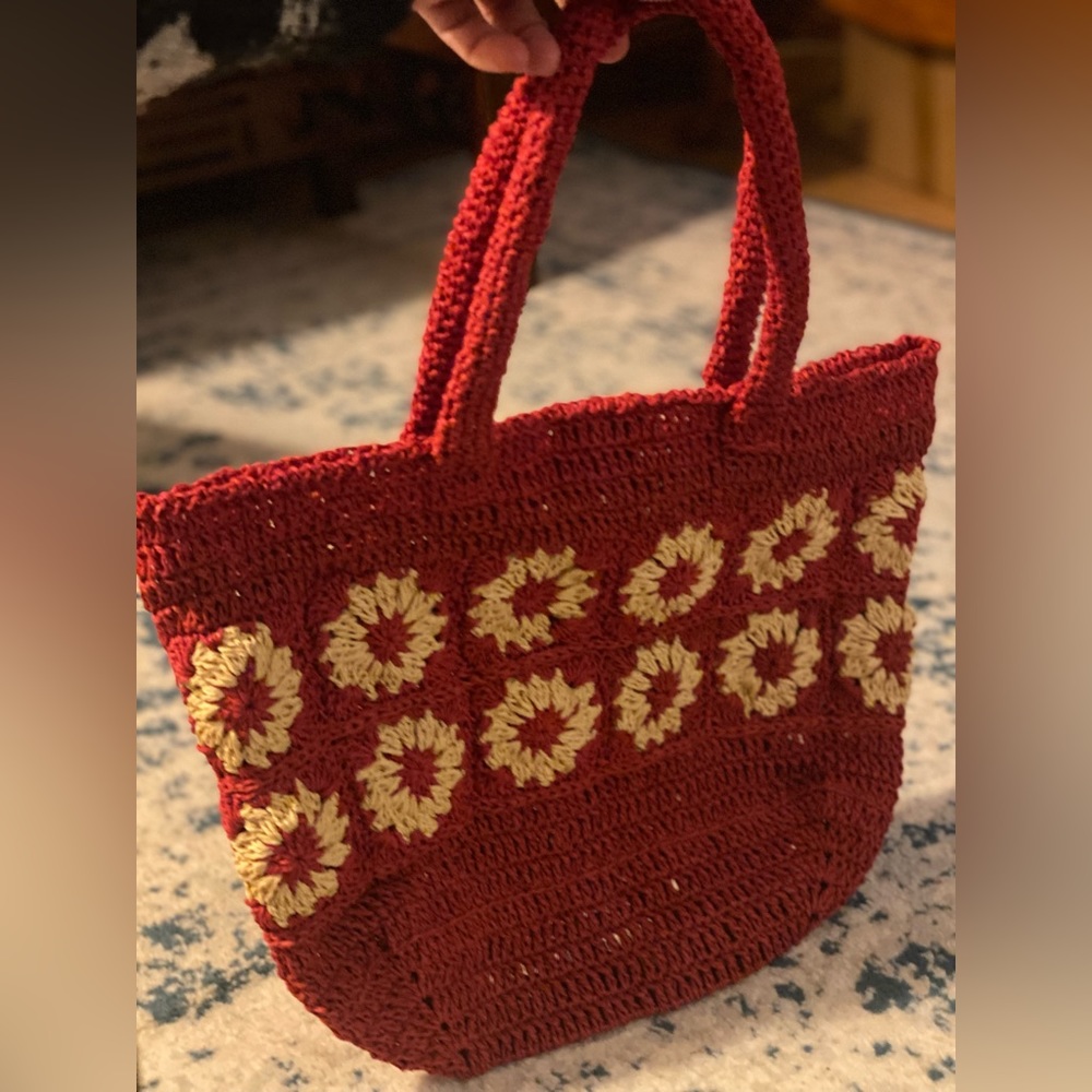 Handmade crochet bag